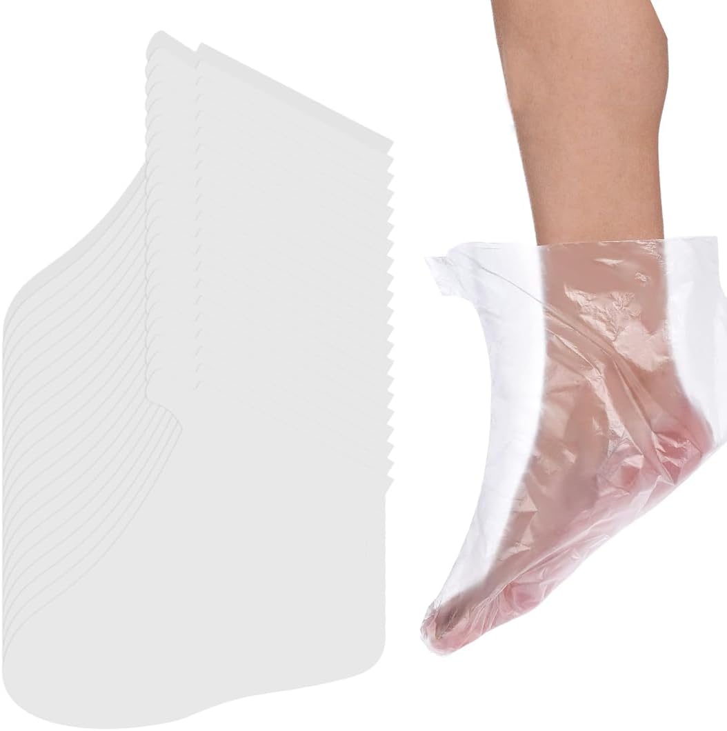 WeddHuis calzini usa e getta in plastica per pedicure 200Pz