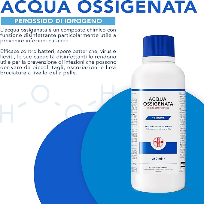 AIESI® Acqua Ossigenata disinfettante